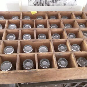 Caisse & verres à Cynar