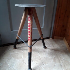tabouret design année 80 2 pcs