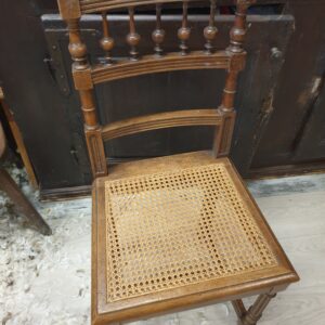 Chaises paille 6 pièces