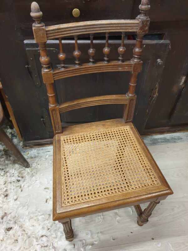 Chaises paille 6 pièces